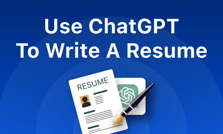 How to Use Chat GPT for Resume ?