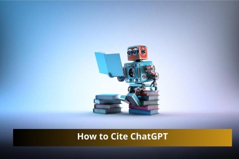 How to Cite ChatGPT